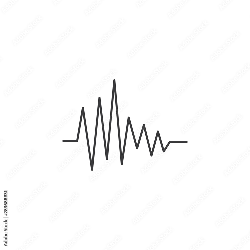 sound wave music logo sound wave music logo