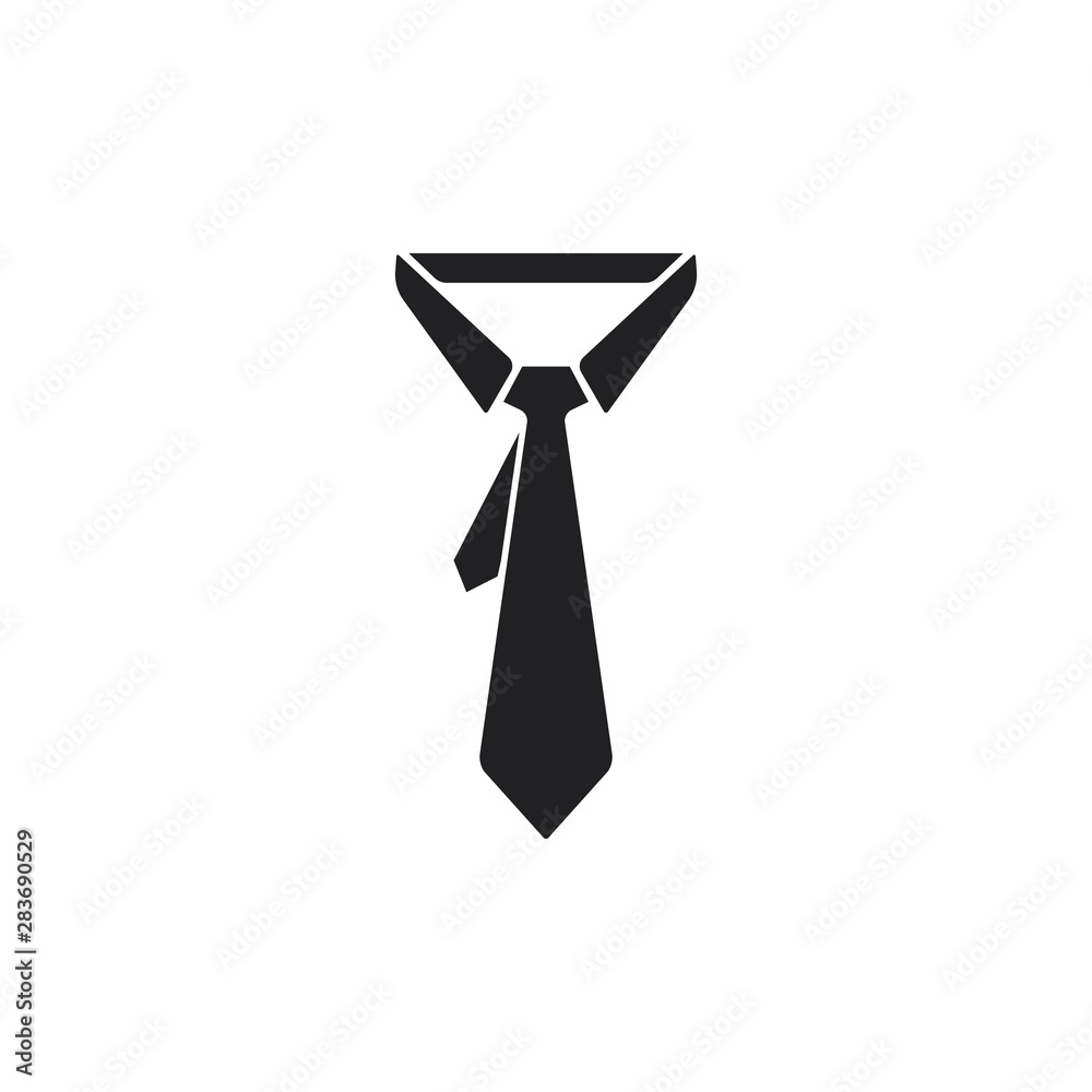 Nicktie logo icon vector concept illustration design Nicktie logo icon vector concept illustration design