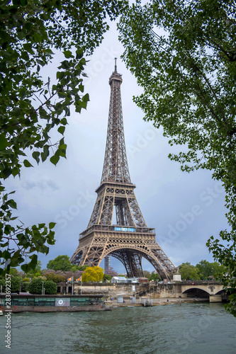 Eiffel tower in Paris, France