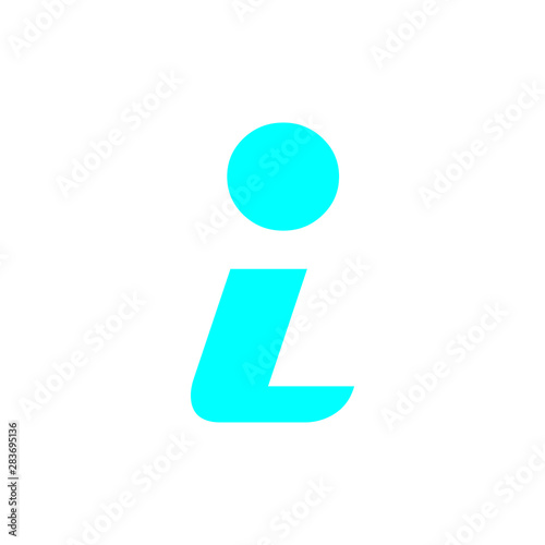 info icon - information sign isolated, help desk illustration - Vector faq icon
