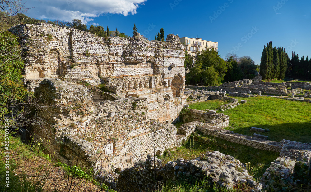 Roman historic ruins
