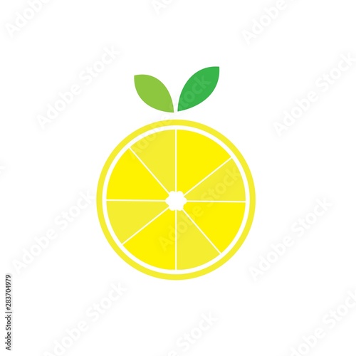 lemon logo vector