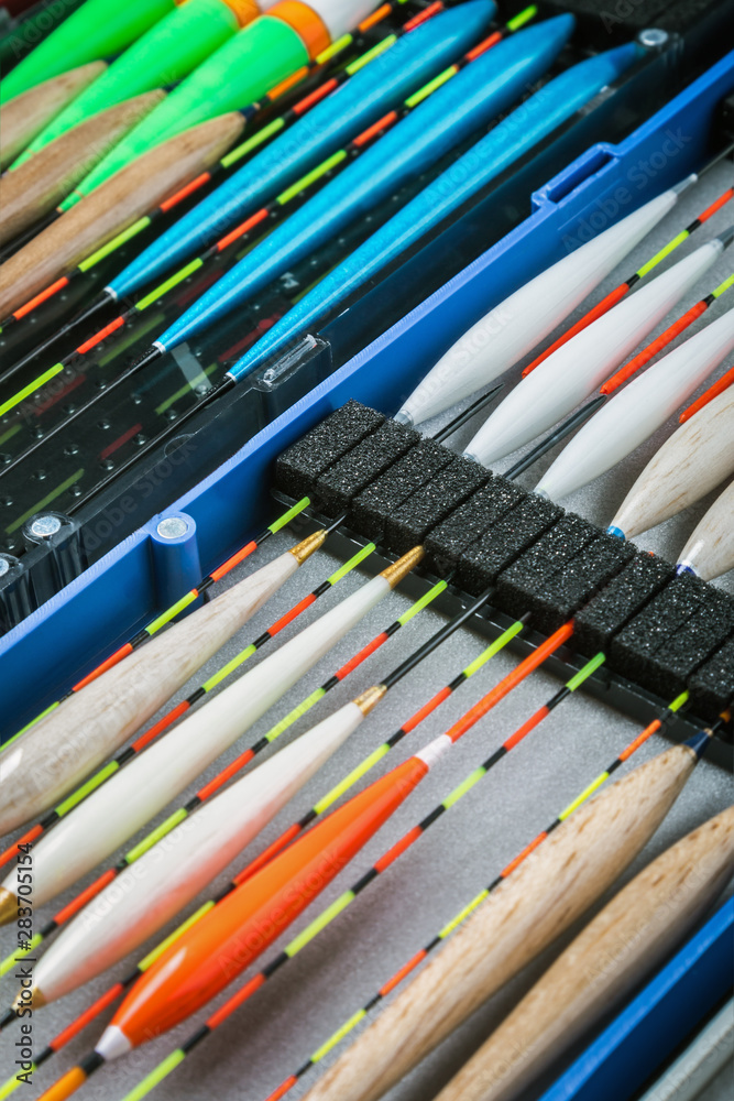 different in length, color and appearance fishing floats for herabuna fishing style