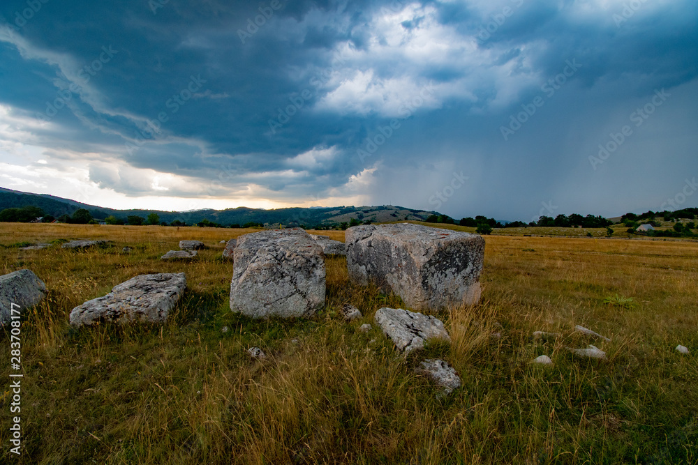 Treskavica is a mountain range in Bosnia and Herzegovina, situated in Trnovo municipality just south of city of Sarajevo famous for its mountain lakes