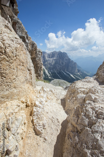 Trip over Tschager Joch, Rosengarten photo