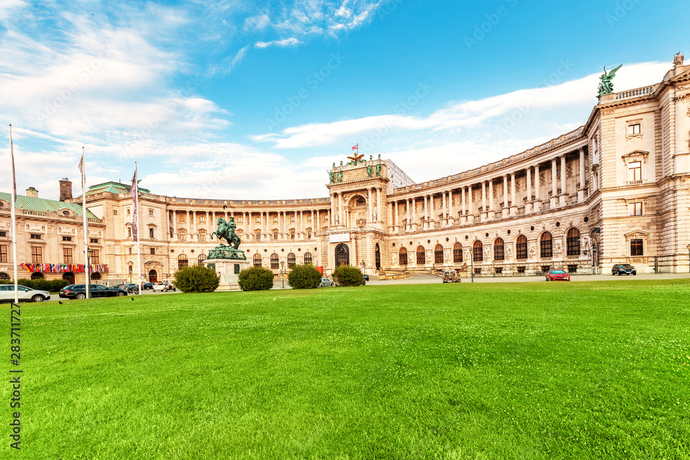 The Hofburg Palace complex, which served as the residence of the Habsburg imperial court since the 13th century, now houses the Austrian Presidential Administration and museum rooms