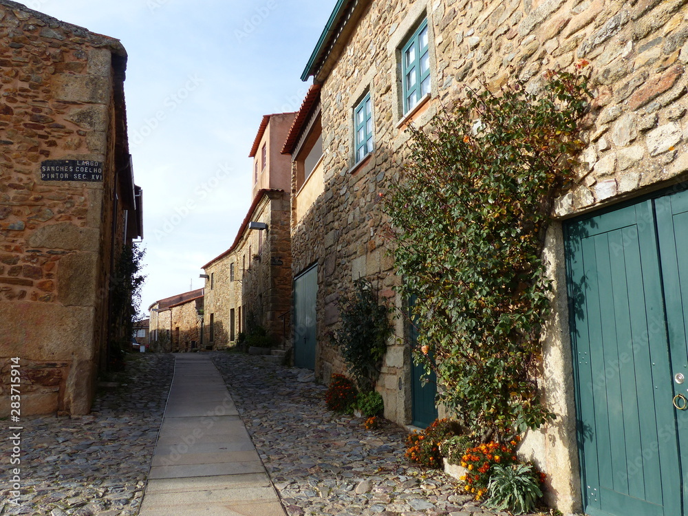 Calle piedra pueblo 