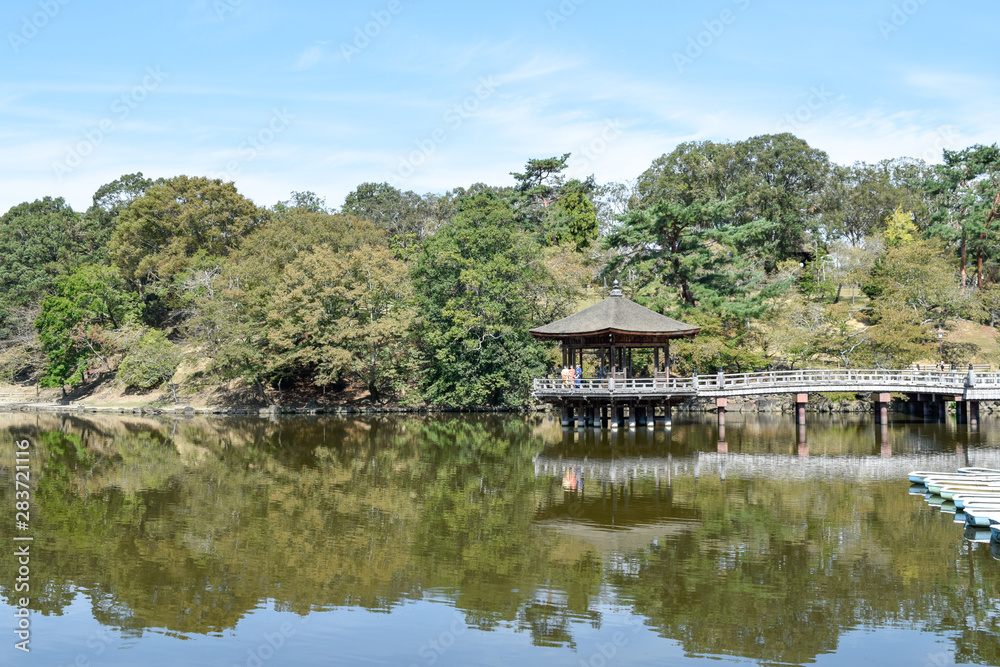 奈良公園 浮見堂 奈良公園 浮見堂