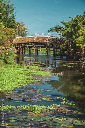 Hue imperial palace and Royal Tombs in Vietnam photo