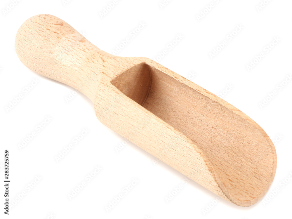 wooden spoon isolated on a white background wooden spoon isolated on a white background