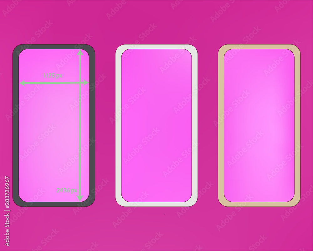 Mesh, magenta colored phone backgrounds kit. Mesh, magenta colored phone backgrounds kit.