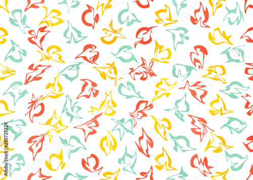 Watercolor abstract pattern.