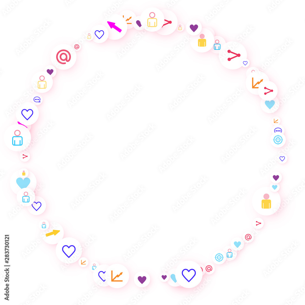 Social media marketing, Communication concept. Social media marketing, Communication concept.