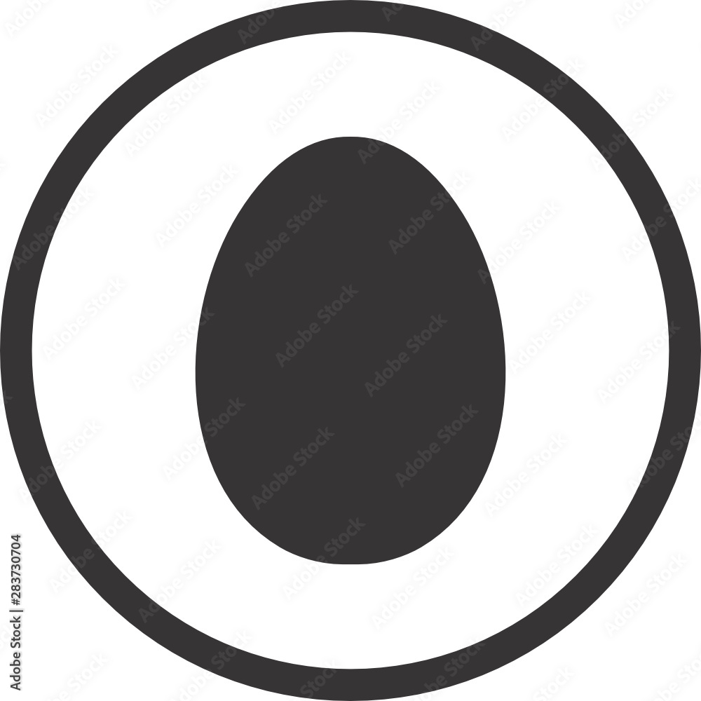 Contains Egg Symbol for Food Packaging Label Contains Egg Symbol for Food Packaging Label
