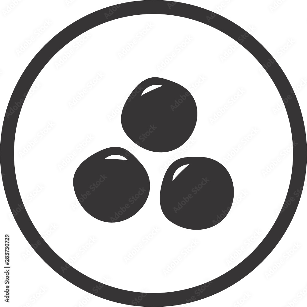 Contans Lupins Symbol for Food Packaging Label Contans Lupins Symbol for Food Packaging Label