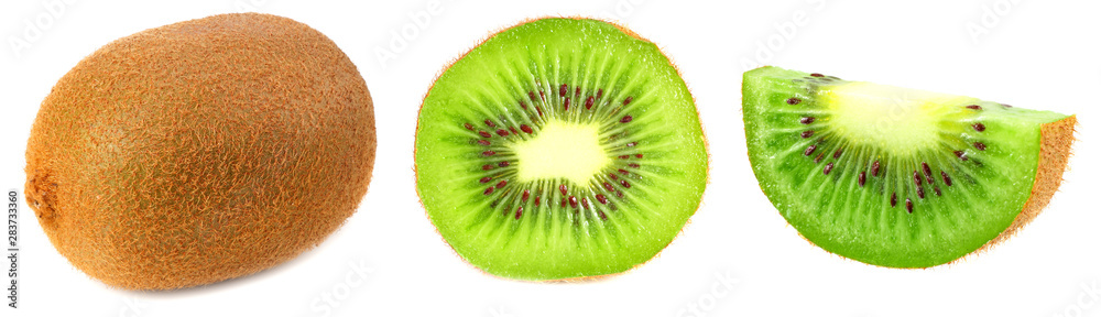 kiwi fruit isolated on a white background kiwi fruit isolated on a white background
