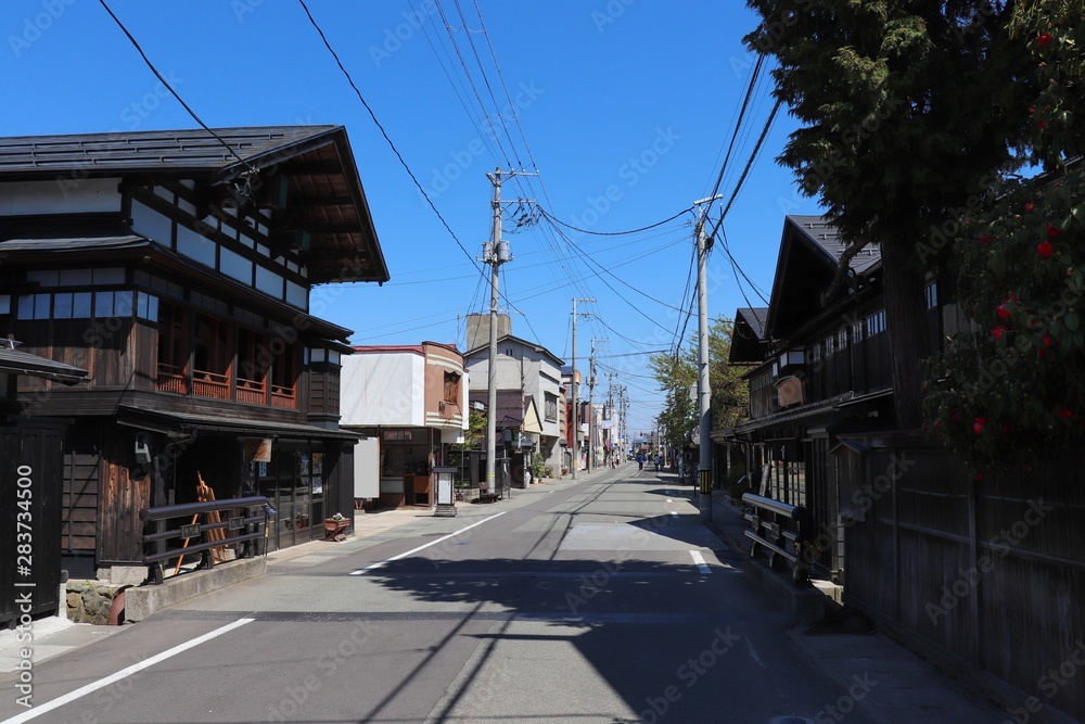 横手市増田の街並み（秋田県横手市）,yokote city,akita pref,japan