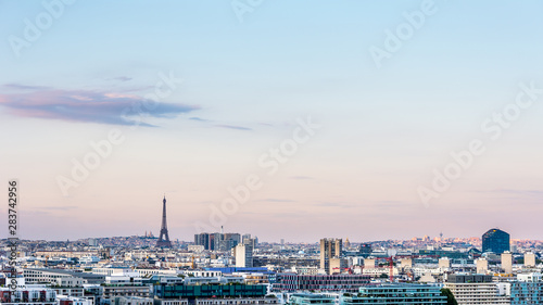 View of Paris in the evening © jcfeliu
