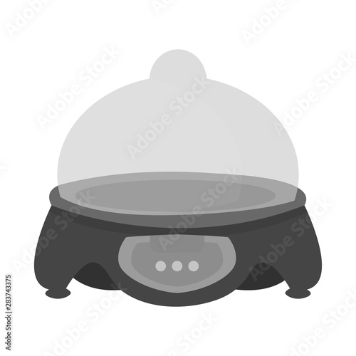 Isolated object of incubator and egg icon. Set of incubator and neonate stock symbol for web.