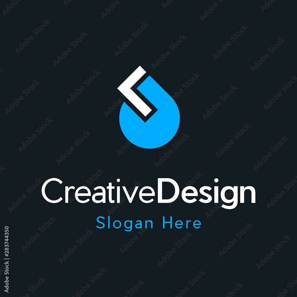 Drop of water vector logo design template. Clean water, filtration, Abstract blue water drop. Vector logo design template. Drop of water vector logo design template. Clean water, filtration, Abstract blue water drop. Vector logo design template.
