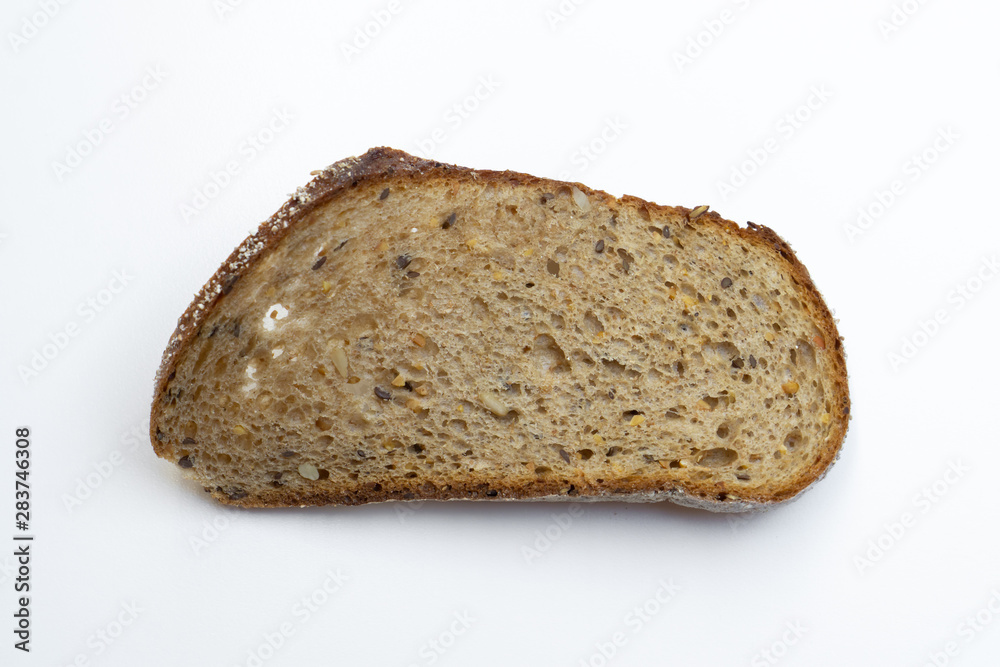 loaf of bread isolated on white loaf of bread isolated on white