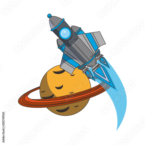universe space galaxy astronomy cartoon