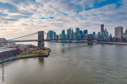 Brooklyn Bridge in New York  United States.