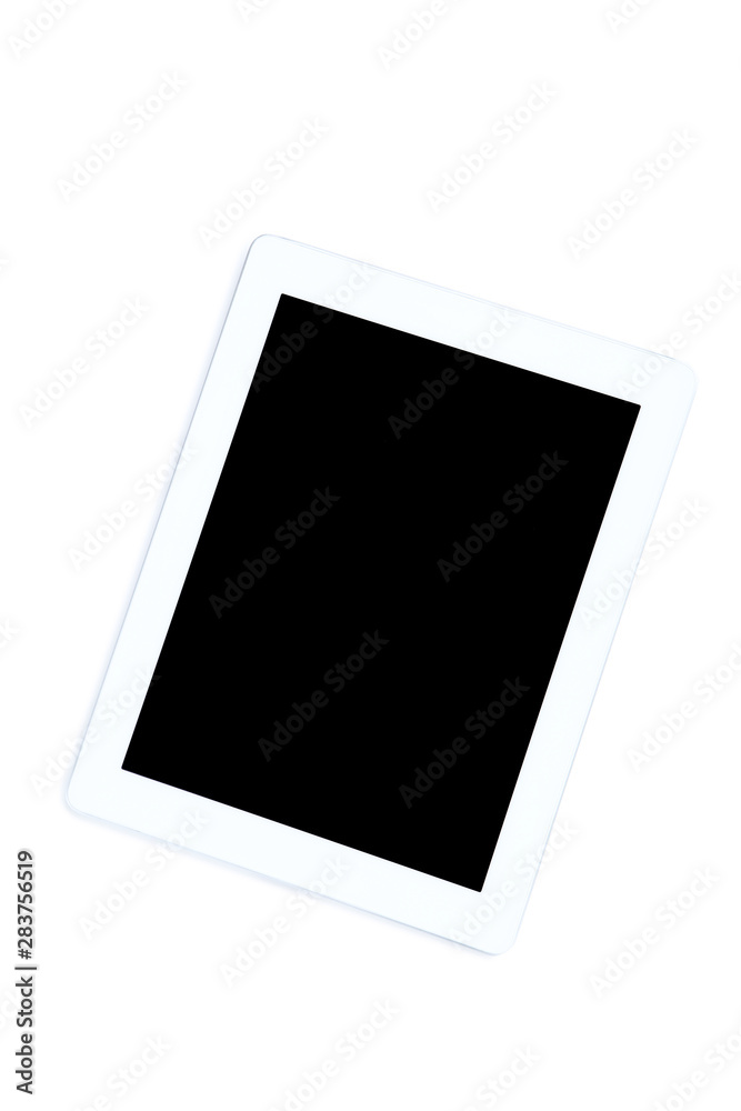 Tablet computer isolated on white background Tablet computer isolated on white background