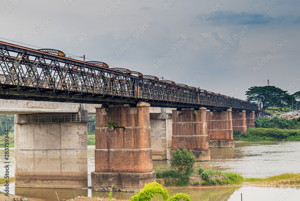 old Victoria railway bridge in Kuala Kangsar in Malaysia old Victoria railway bridge in Kuala Kangsar in Malaysia