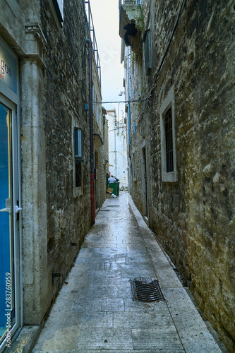 Streets of Split city. Croatia © photostocklight