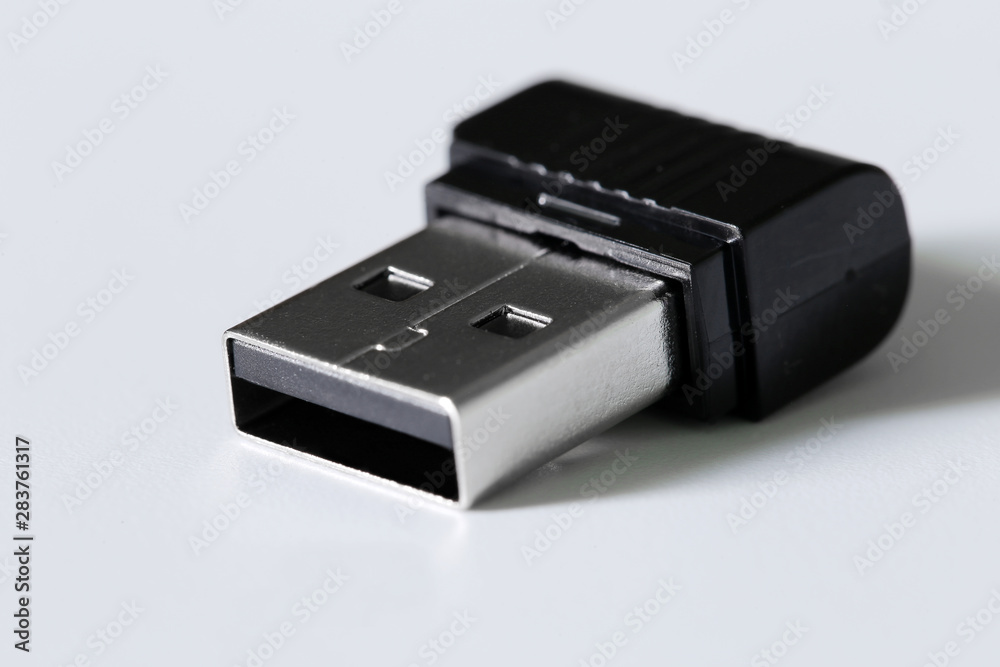 Penna USB macro closeup Stock Photo | Adobe Stock