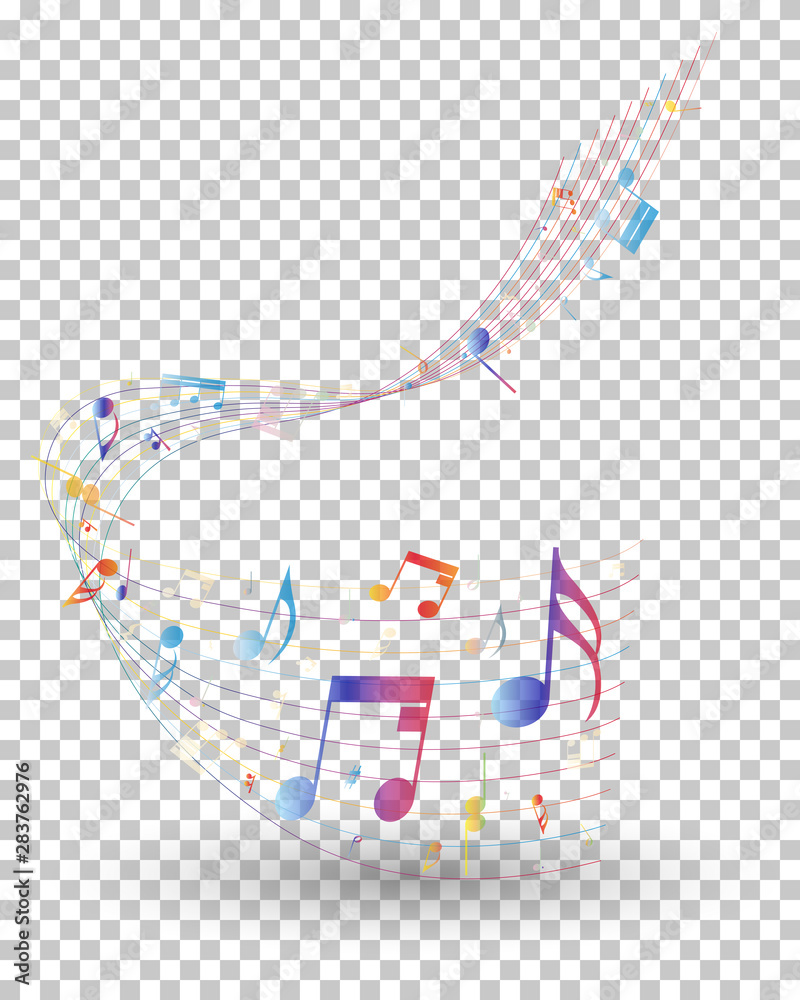 Musical Notes Background