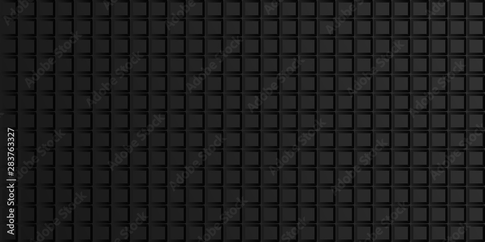Dark geometric abstract background with squares, tile pattern. Vector illustration Dark geometric abstract background with squares, tile pattern. Vector illustration