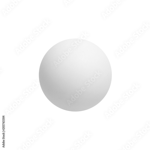 ping-pong ball isolated on white