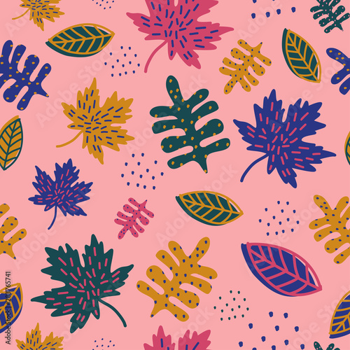 Autumn floral decoration pa...