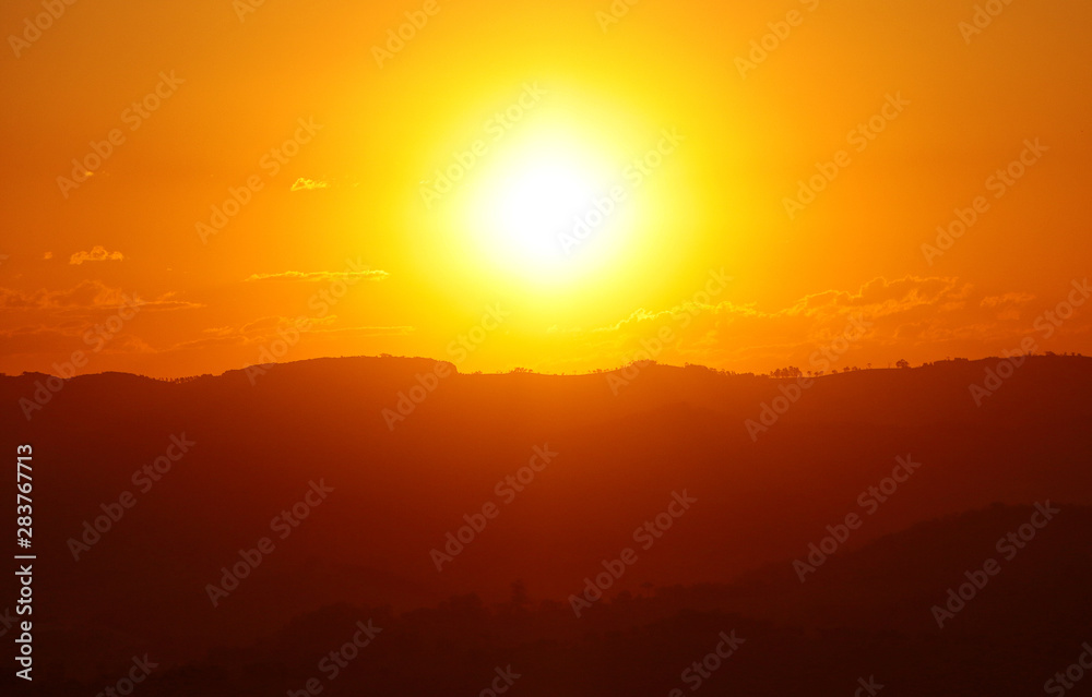 Por do sol