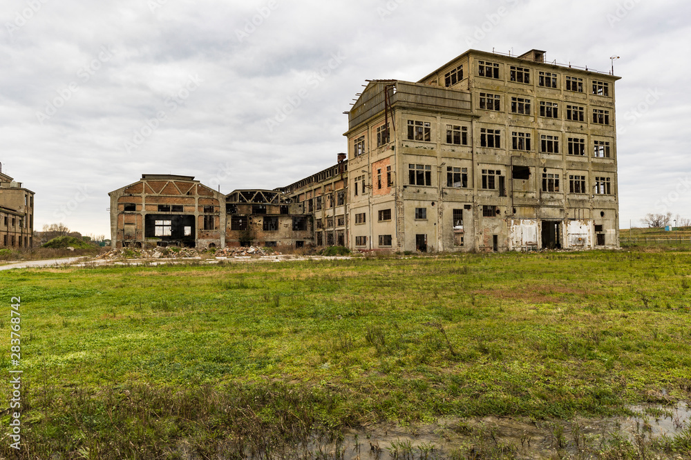 Urban exploration in an abandoned sugar mill Urban exploration in an abandoned sugar mill