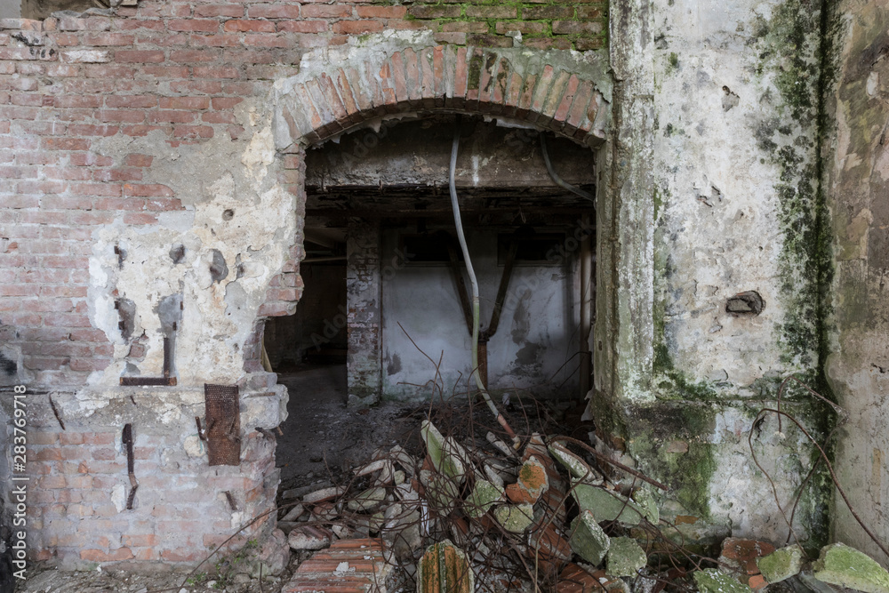 Urban exploration in an abandoned sugar mill Urban exploration in an abandoned sugar mill