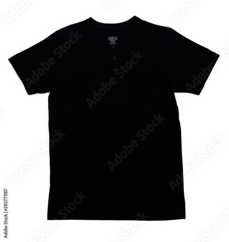Black tshirt template