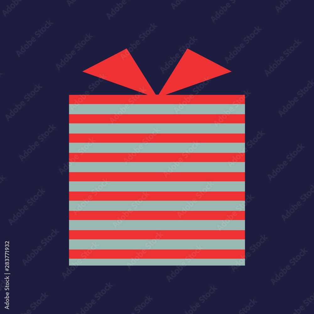 Merry Christmas and Happy New Year banner with top view gifts Merry Christmas and Happy New Year banner with top view gifts