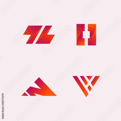 Free Download Simple and Modern Abstract Logo - GFXLoad