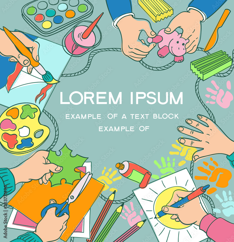 Obraz premium concept education infographics