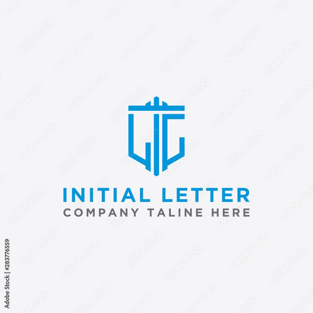 Inspiring company logo design from the initial letters to the LC logo icon. -Vectors