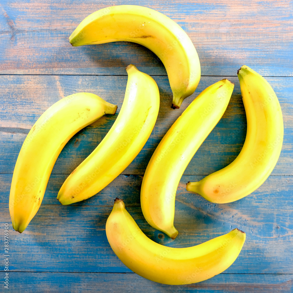 Group of Fresh Ripe Bananas Group of Fresh Ripe Bananas