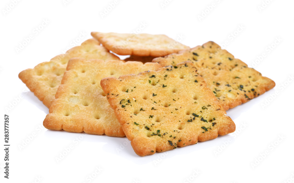 Cracker isolated on white Cracker isolated on white