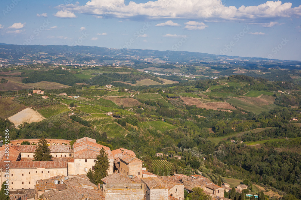 Fototapeta premium tuscany landscape