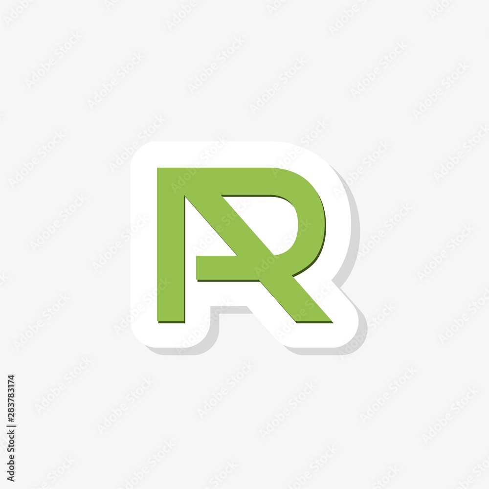 RA AR Letter Logo Design. Creative Modern Letters RA AR Letter Logo Design. Creative Modern Letters