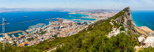 Gibraltar panorama photo