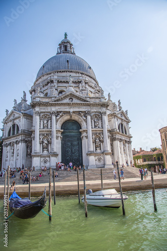 Views of streets and canals in Venice Italy © pierrick