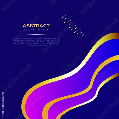 variant style astract with golden line color  background templates vector